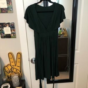 Conservative Green Dress